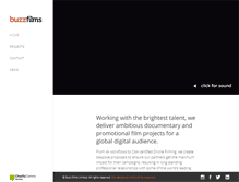 Tablet Screenshot of buzzfilms.co.uk